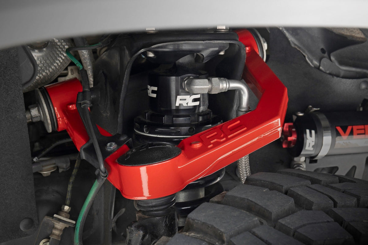 Red Forged Upper Control Arms | 3.5" Of Lift | Toyota 4Runner (10-24)/Tacoma (05-23) - Susp Accessories (Image 2 of 5)