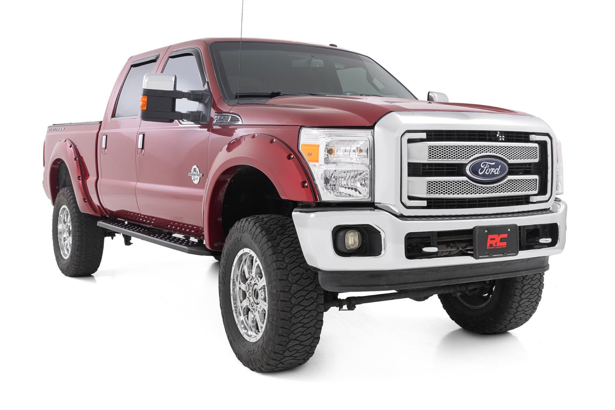 RPT2 Running Board | Crew Cab | Black | Ford F-250/F-350 Super Duty (09-16) - Steps & Runningboard (Image 2 of 6)