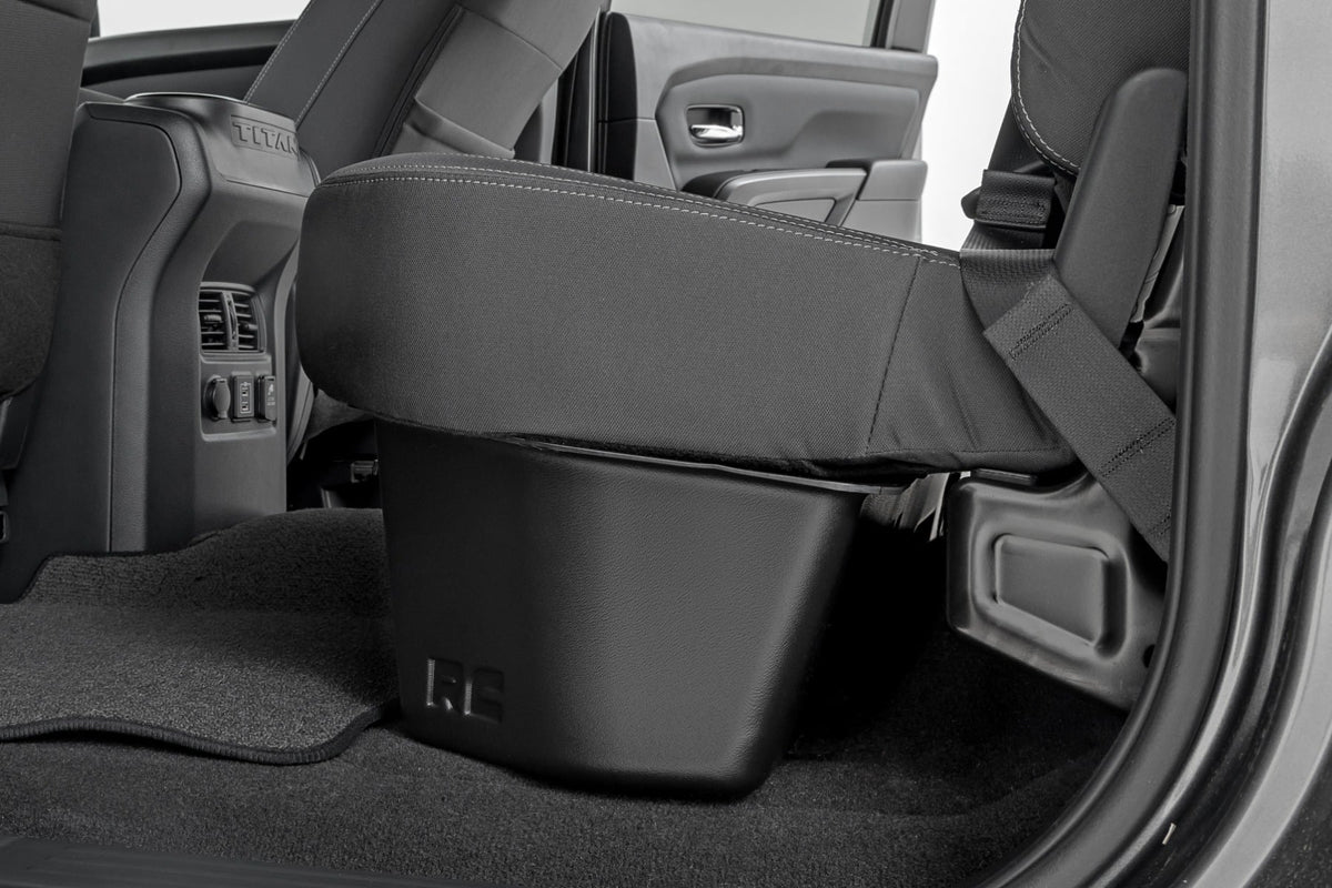 Under Seat Storage | Crew Cab | Nissan Titan 2WD/4WD (2004-2024) - Cargo Management (Image 3 of 5)