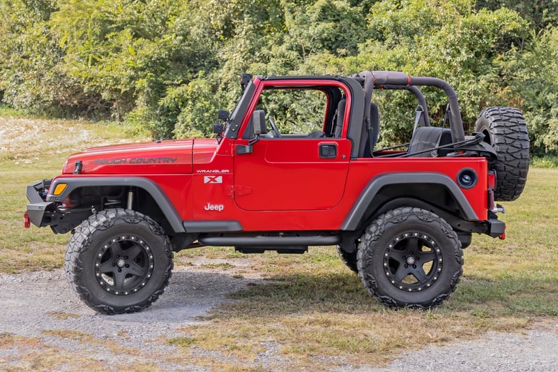 RC Nerf Bar | 3inch tube | Jeep Wrangler TJ (97-06)/Wrangler YJ (87-95) (manufacturer page)