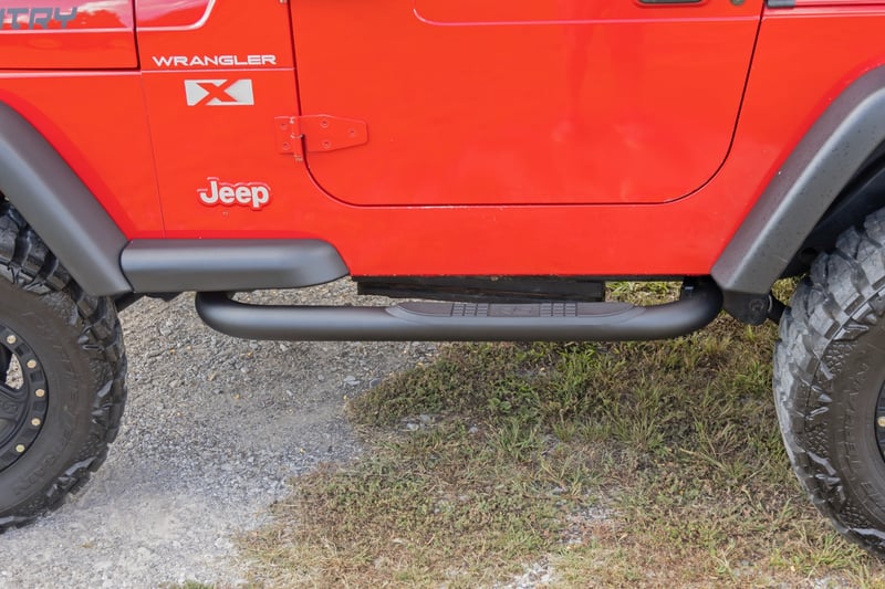 RC Nerf Bar | 3inch tube | Jeep Wrangler TJ (97-06)/Wrangler YJ (87-95) (manufacturer page)