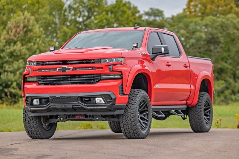 RC 6 Inch Lift Kit | Mono Leaf Rear | Chevy Silverado 1500 4WD (2022-2024) (manufacturer page)