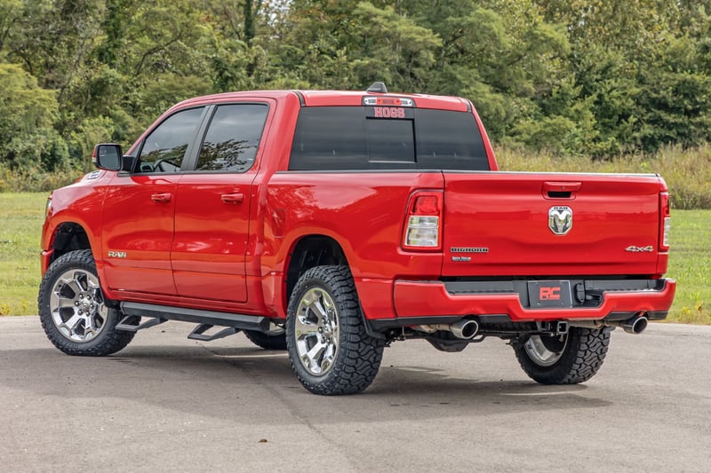 RC SRX2 Adj Aluminum Step | Crew Cab | Ram 1500 (19-26)/1500 TRX (21-24) (manufacturer page)