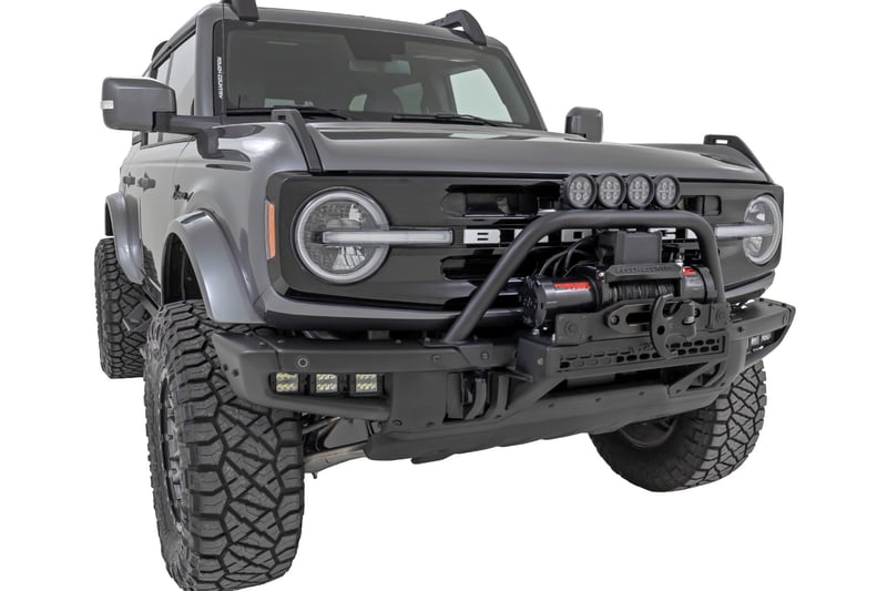 RC Safari Bar | 3" OSRAM (Pair) | Wide | OE Modular Steel | Ford Bronco (21-26) (manufacturer page)