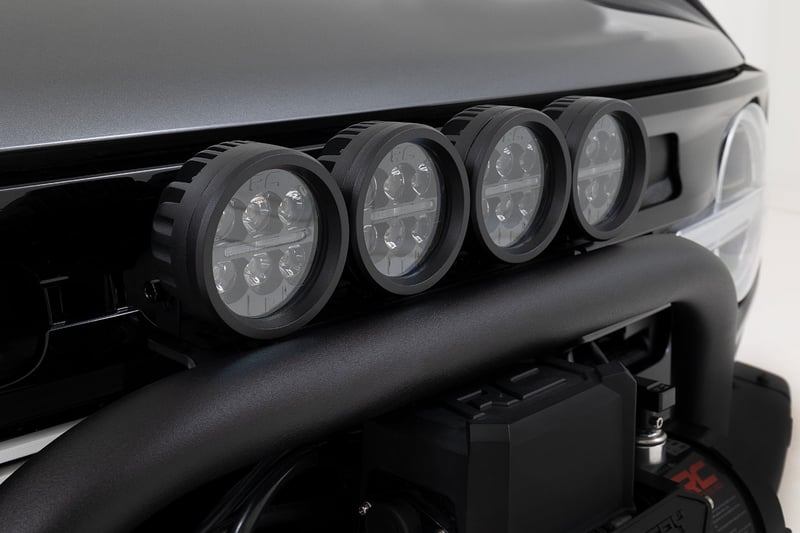 RC Safari Bar | 3" OSRAM (Pair) | Wide | OE Modular Steel | Ford Bronco (21-26) (manufacturer page)