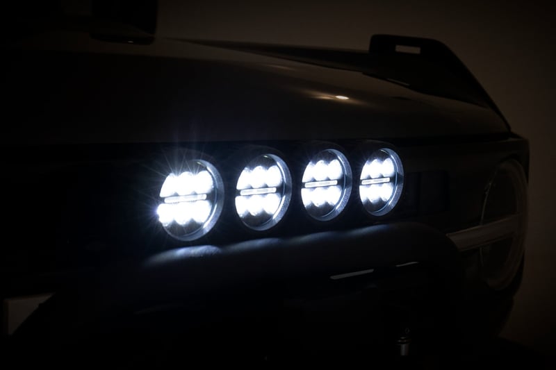 RC Safari Bar | 3" OSRAM (Quad) | Wide | OE Modular Steel | Ford Bronco (21-26) (manufacturer page)
