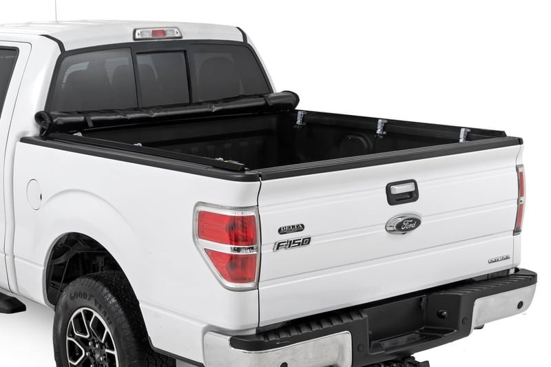 RC Soft Roll Up Bed Cover | 5'7" Bed | Ford F-150 2WD/4WD (2004-2014) (manufacturer page)