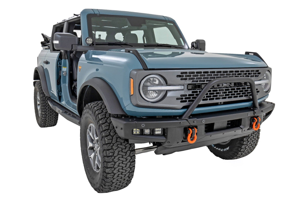 Safari Bar | 3" OSRAM (Pair) | Wide | OE Modular Steel | Ford Bronco (21-26) - Bull Bars (Image 5 of 6)