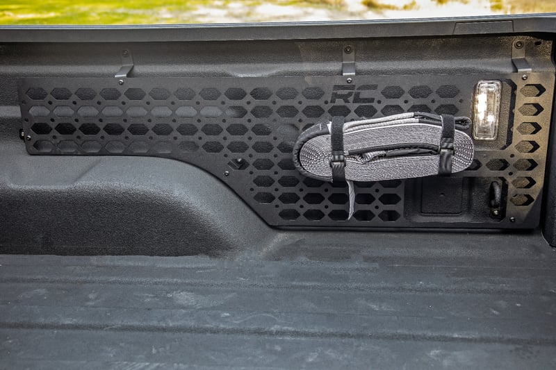 RC Molle Bed Panel Kit | DR & PS Combo | Jeep Gladiator JT 4WD (2020-2026) (manufacturer page)