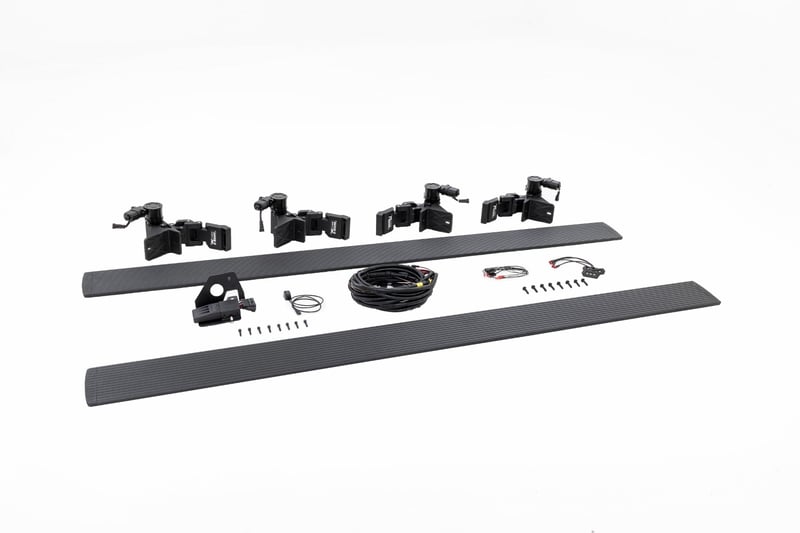 RC Power Running Boards | Dual Electric Motor | Double Cab | Chevy/GMC 1500/2500HD/3500HD 2WD/4WD (manufacturer page)