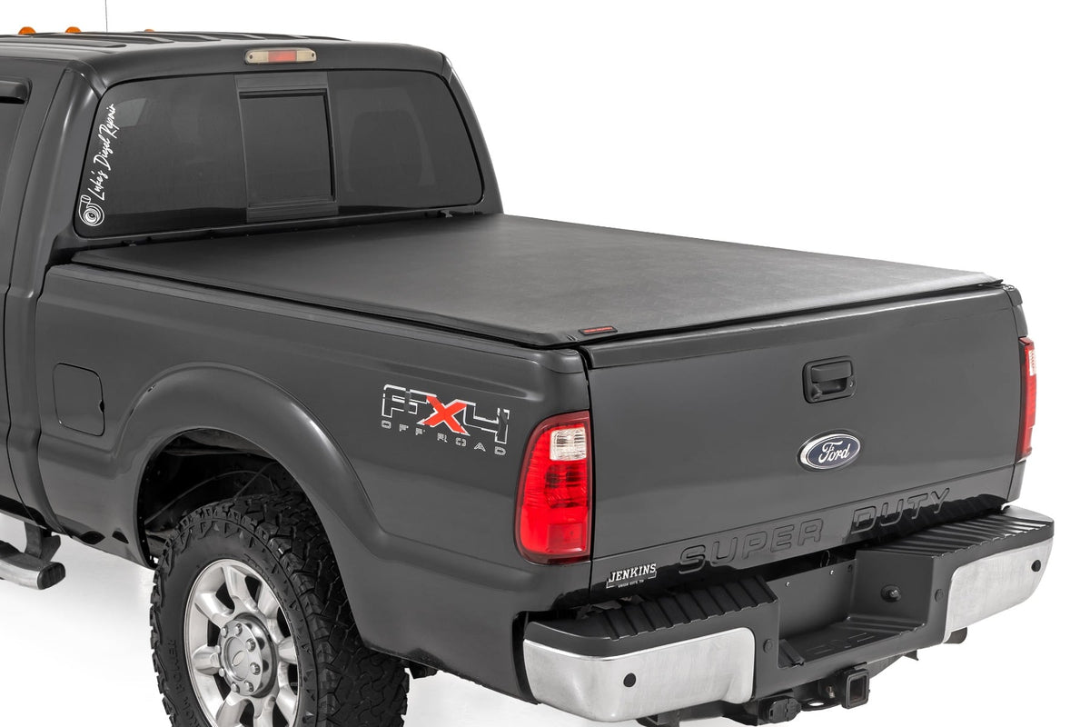 Soft Roll Up Bed Cover | 6'10" Bed | Ford F-250/F-350 Super Duty (99-16) - Bed Covers (Image 1 of 6)