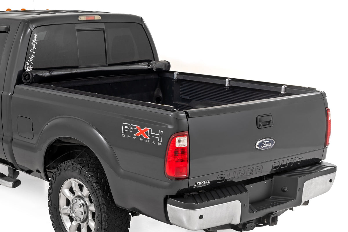 Soft Roll Up Bed Cover | 6'10" Bed | Ford F-250/F-350 Super Duty (99-16) - Bed Covers (Image 2 of 6)