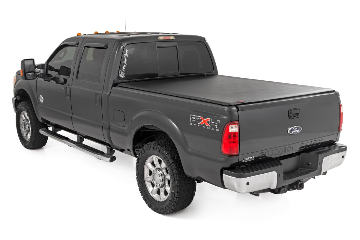 Soft Roll Up Bed Cover | 6'10" Bed | Ford F-250/F-350 Super Duty (99-16) - Bed Covers (Image 3 of 6)
