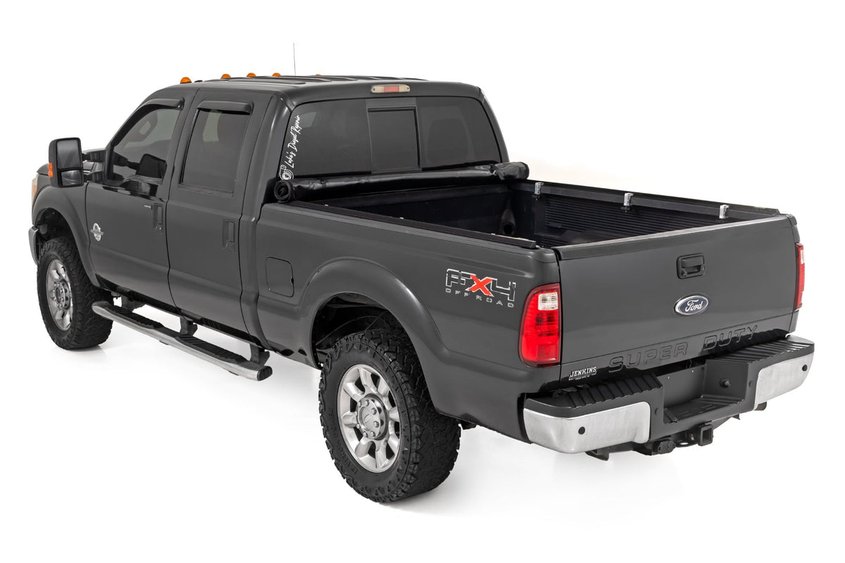 Soft Roll Up Bed Cover | 6'10" Bed | Ford F-250/F-350 Super Duty (99-16) - Bed Covers (Image 4 of 6)
