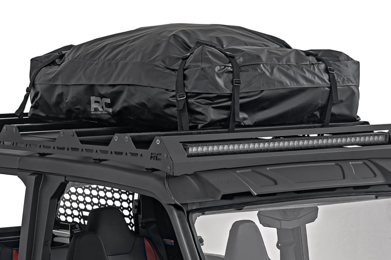 RC Roof top Storage Soft Bag | Gray | Weatherproof (manufacturer page)