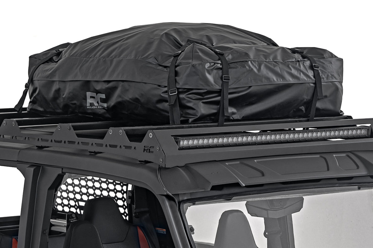 Rough Country 99080 Roof top Storage Soft Bag | Gray | Weatherproof - Image 1