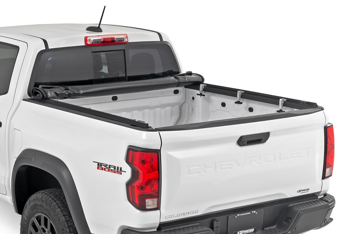 Rough Country 42120500 Soft Roll Up Bed Cover | 5' Bed | Chevy/GMC Canyon/Colorado 2WD/4WD (15-26) - Image 2