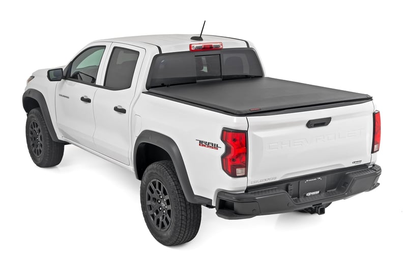 RC Soft Roll Up Bed Cover | 5' Bed | Chevy/GMC Canyon/Colorado 2WD/4WD (15-26) (manufacturer page)