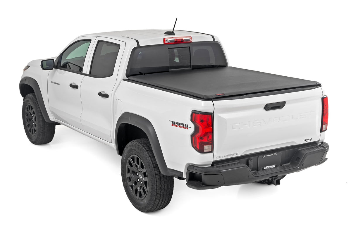Rough Country 42120500 Soft Roll Up Bed Cover | 5' Bed | Chevy/GMC Canyon/Colorado 2WD/4WD (15-26) - Image 3