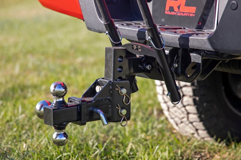 RC Flag Pole Holder | Dual | 2 Inch Hitch (manufacturer page)