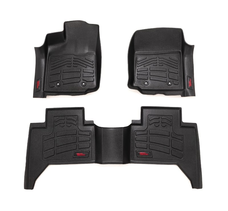 Sure-Fit Floor Mats | FR & RR | Toyota Tacoma 2WD/4WD (2016-2023) (manufacturer page)
