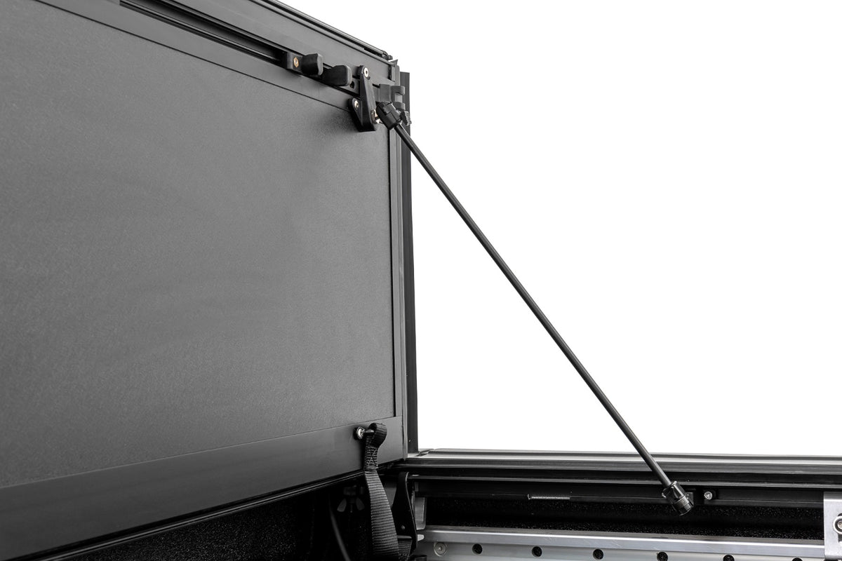 Hard Tri-Fold Flip Up Bed Cover | 4'6" Bed | Ford Maverick 2WD/4WD (22-26) - Bed Covers (Image 3 of 6)