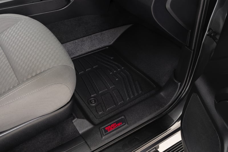 RC Sure-Fit Floor Mats | FR & RR | Toyota Tacoma 2WD/4WD (2016-2023) (manufacturer page)