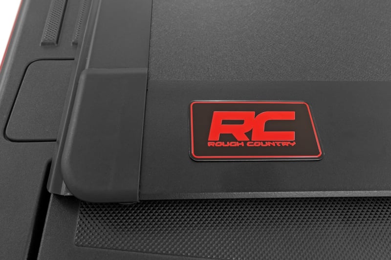 RC Hard Tri-Fold Flip Up Bed Cover | 6'10" Bed | Ford F-250/F-350 Super Duty (99-16) (manufacturer page)