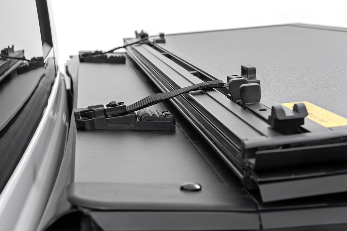 Hard Tri-Fold Flip Up Bed Cover | 5'7" | Toyota Tundra 2WD/4WD (2022-2026) - Bed Covers (Image 6 of 6)
