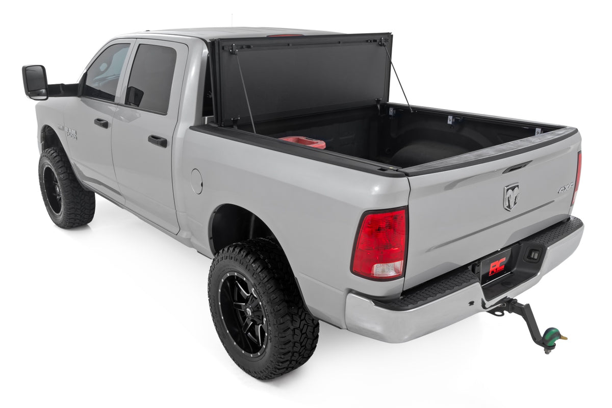 Hard Tri-Fold Flip Up Bed Cover | 6'4" Bed | Ram 1500/2500/3500 (10-26 & Classic) - Bed Covers (Image 6 of 6)