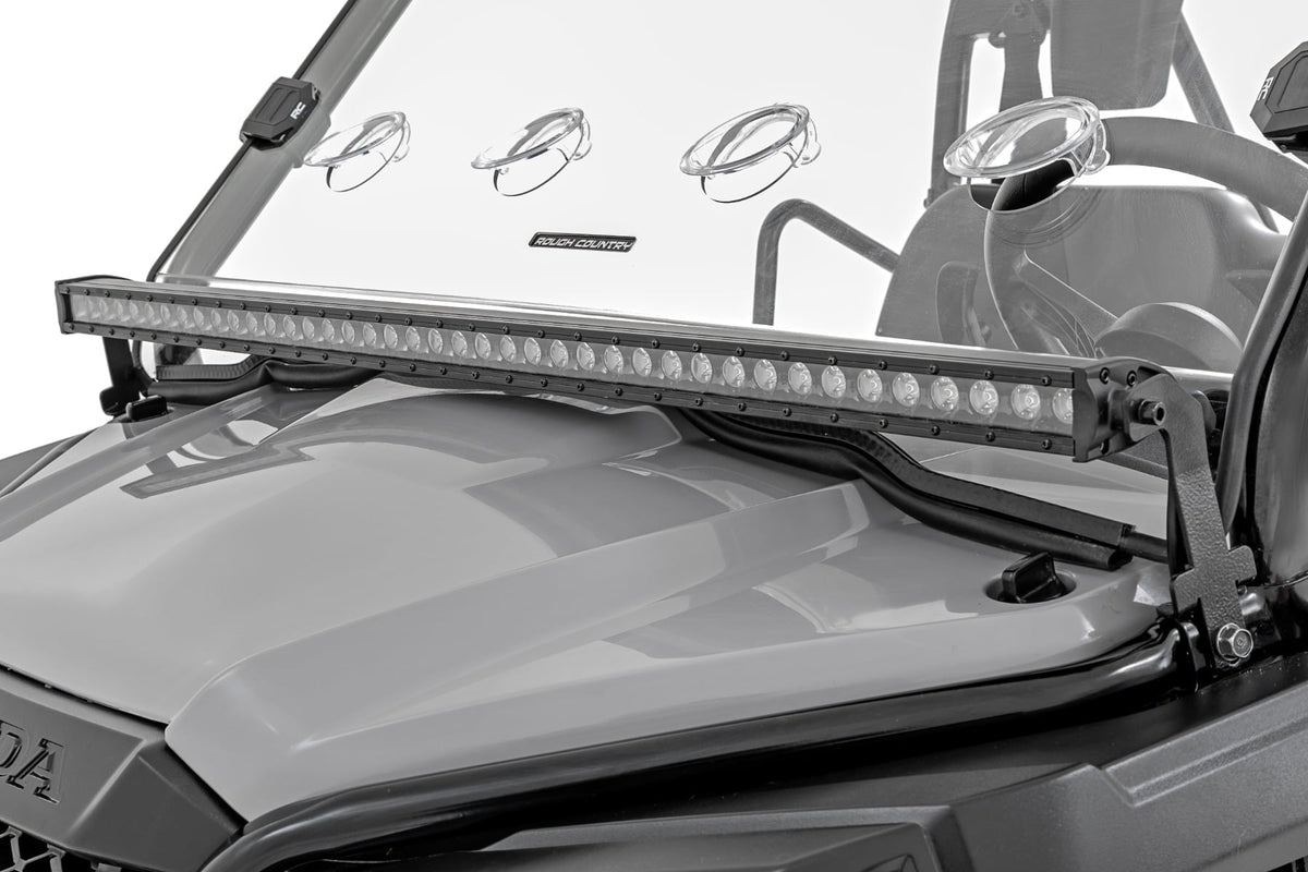 LED Light | Cage Mount | 40" Black | Honda Pioneer 520 - Lighting & Acc (Image 2 of 6)
