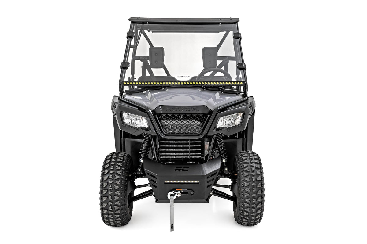 Rough Country 98122220 Full Windshield | Scratch Resistant | Honda Pioneer 520 - Image 2