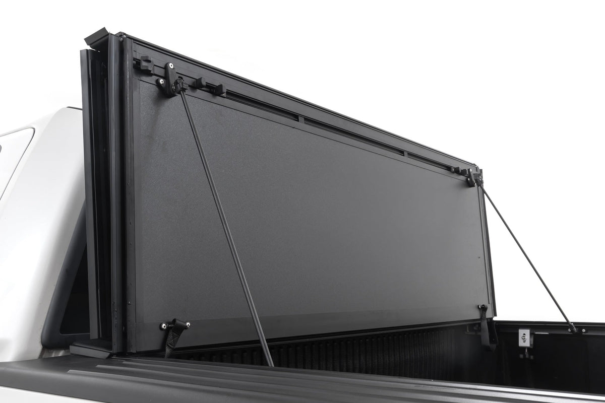Hard Tri-Fold Flip Up Bed Cover | 5'7" Bed | Ford F-150 2WD/4WD (2004-2014) - Bed Covers (Image 6 of 6)