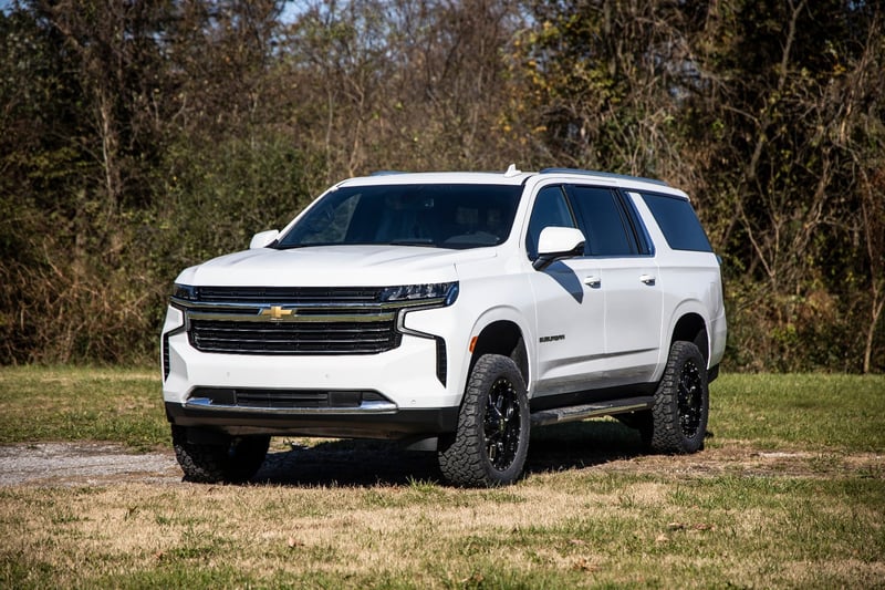 RC 3.5 Inch Lift Kit | M1 Struts | Chevy/GMC SUV 1500 4WD (2021-2026) (manufacturer page)