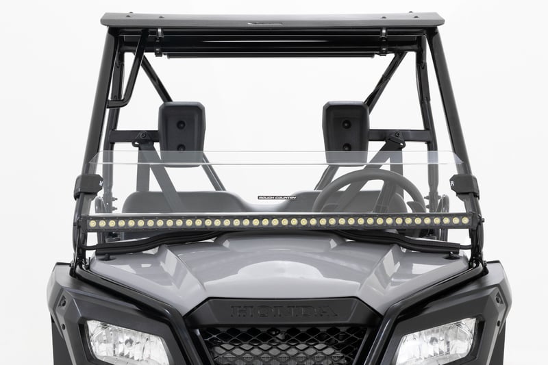 RC LED Light | Cage Mount | 40" Black | Honda Pioneer 520 (manufacturer page)