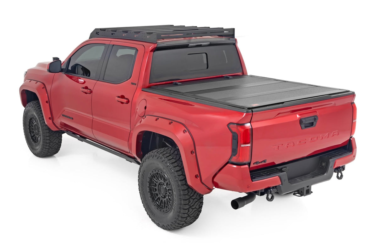 Hard Tri-Fold Flip Up Bed Cover | 5' Bed | Toyota Tacoma 2WD/4WD (2024-2026) - Bed Covers (Image 3 of 6)