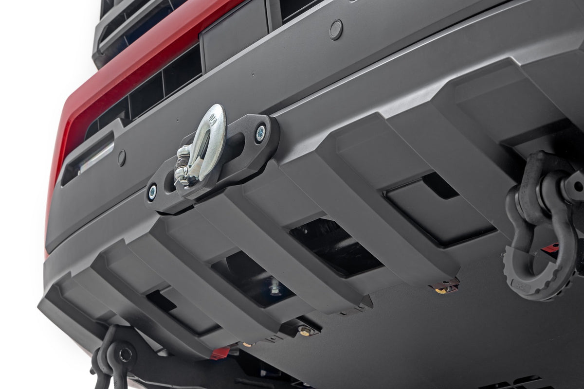 Rough Country 10813 FXS Hidden Winch Mount | PRO9500S | Toyota Tacoma 4WD (2024-2026) - Studio View 3