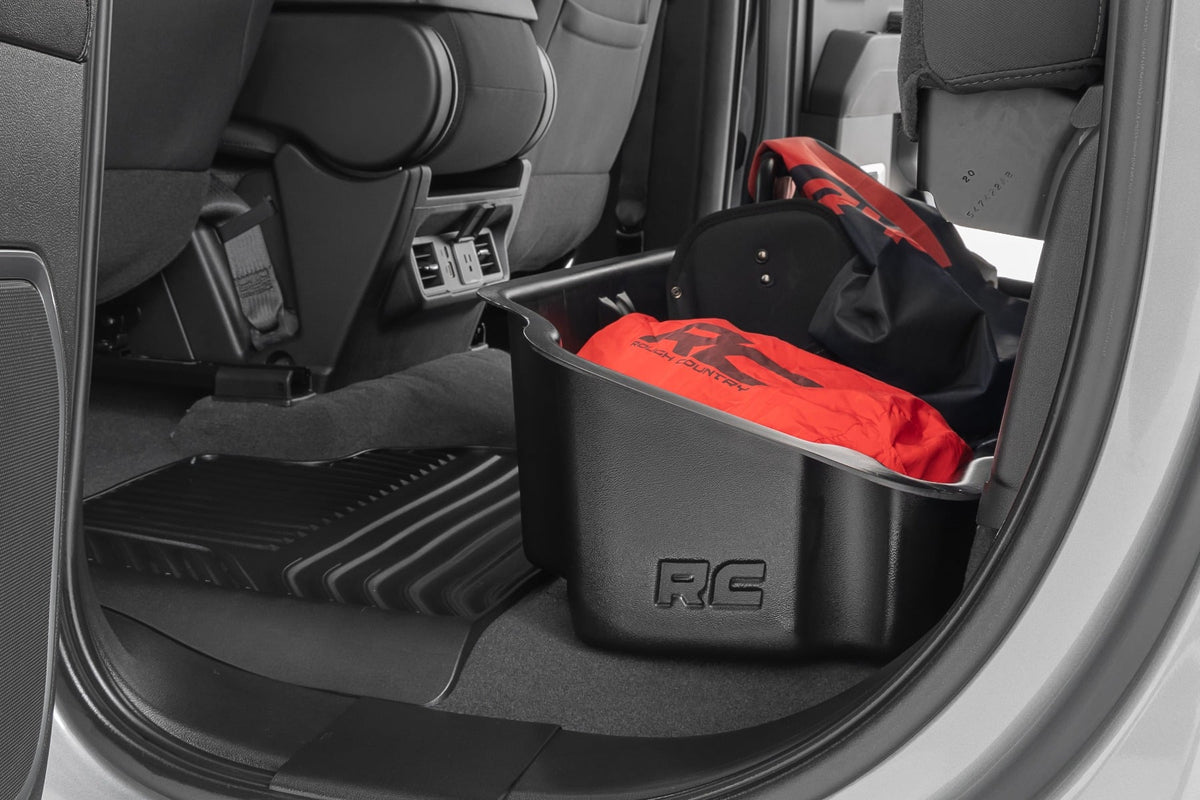Under Seat Storage | Double Cab | Chevy/GMC 1500/2500HD/3500HD (19-26) - Cargo Management (Image 3 of 6)