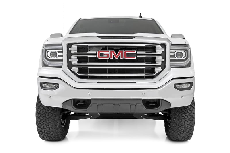 RC 7 Inch Stamped Steel LCA Lift Kit | Forged UCA | Bracket | N3 Struts | Chevy/GMC 1500 (16-18) (manufacturer page)