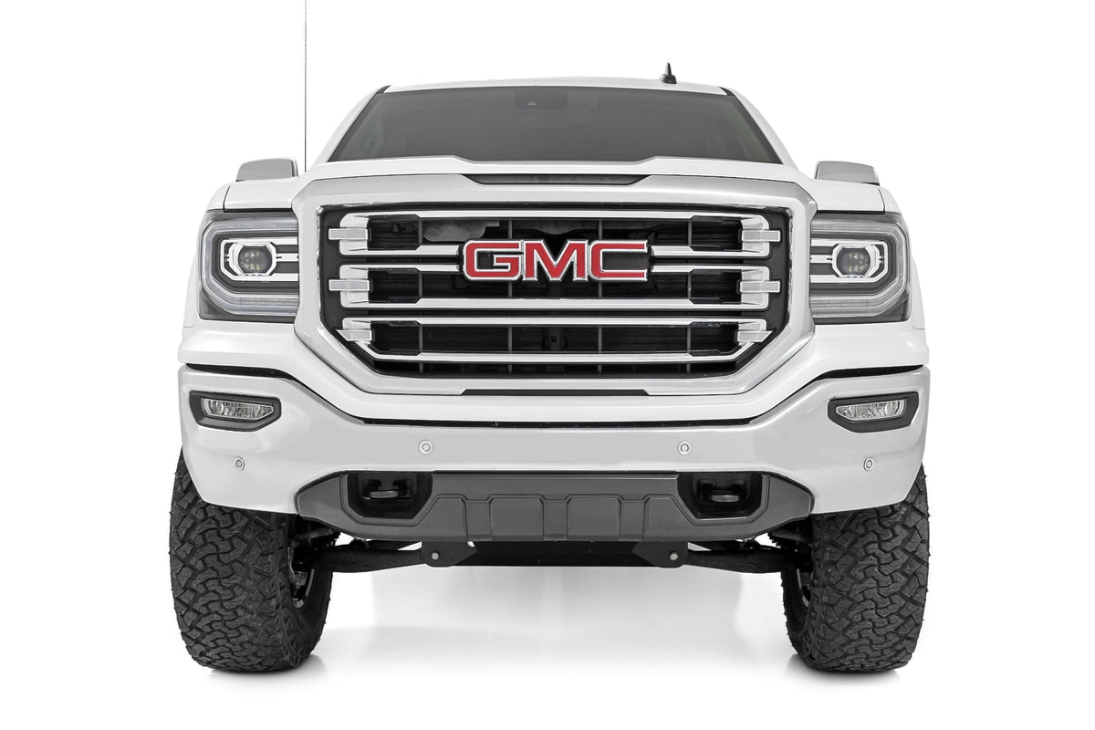 7 Inch Stamped Steel LCA Lift Kit | Forged UCA | Bracket | Vertex | Chevy/GMC 1500 (16-18) - Vertex Kits (Image 3 of 6)