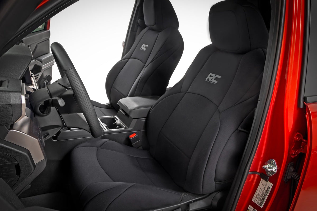 Seat Covers | FR & RR | Double Cab | Toyota Tacoma 2WD/4WD (2024-2026) - Interior & Mats (Image 2 of 4)
