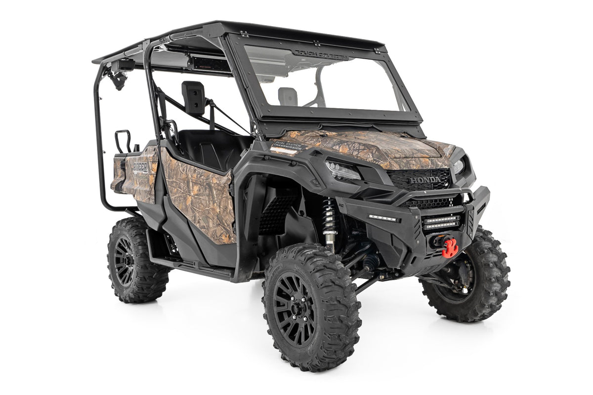 Electric Tilt Windshield | Glass | Honda Pioneer 1000 - Windshields (Image 2 of 6)