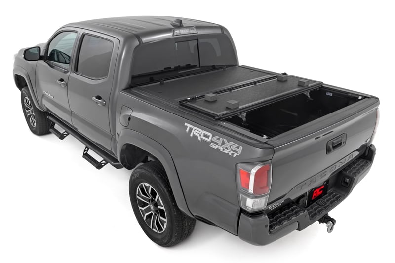 RC Hard Low Profile Bed Cover | 5' Bed | Toyota Tacoma 2WD/4WD (2016-2023) (manufacturer page)