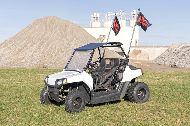 RC LED Whip Light Kit | Bed Mount | Polaris Ranger RZR 170/RZR 170 (manufacturer page)