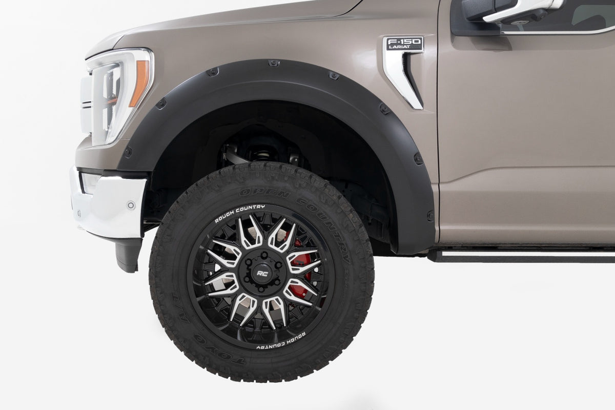Pocket Fender Flares | M7 Carbonized Gray | Ford F-150 2WD/4WD (2021-2026) - Fender Flares (Image 4 of 6)