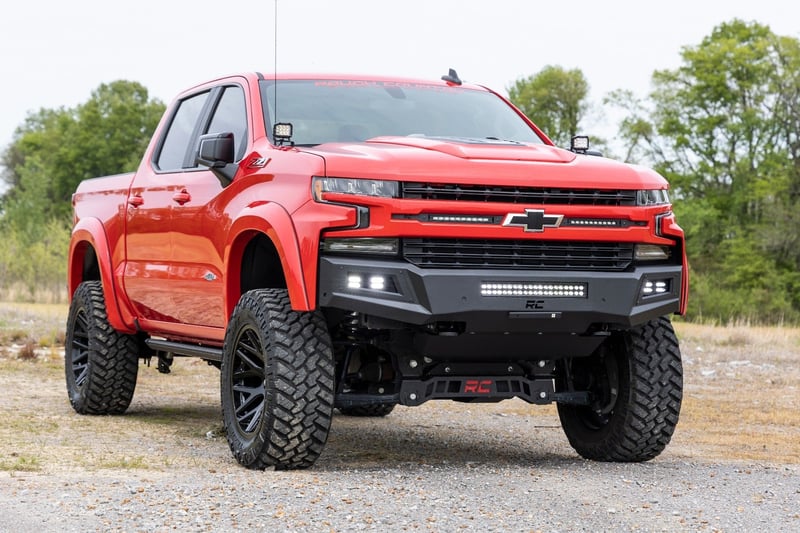 RC 6 Inch Lift Kit | Mono Leaf Rear | Chevy Silverado 1500 4WD (2022-2024) (manufacturer page)