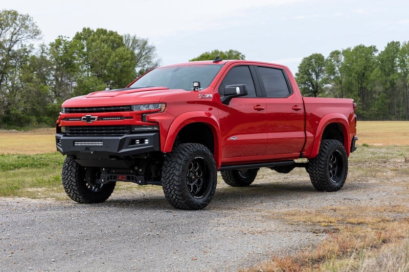 RC 6 Inch Lift Kit | Mono Leaf Rear | Chevy Silverado 1500 4WD (2022-2024) (manufacturer page)