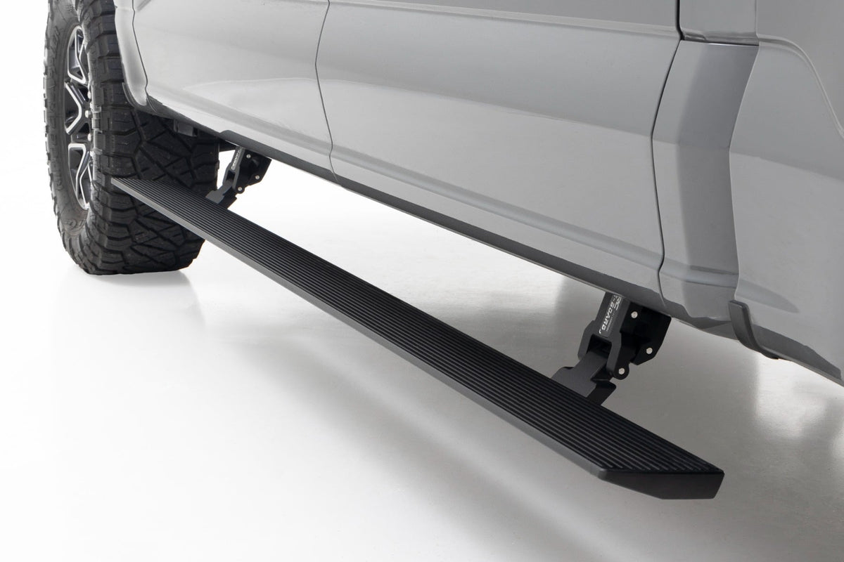 Power Running Boards | Dual Electric Motor | Ford F-150/Lightning/F-250/F-350/Raptor (15-26) - Steps & Runningboard (Image 1 of 6)