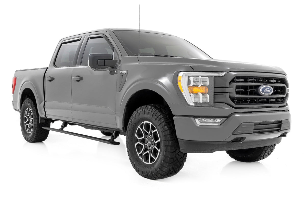 Power Running Boards | Dual Electric Motor | Ford F-150/Lightning/F-250/F-350/Raptor (15-26) - Steps & Runningboard (Image 2 of 6)