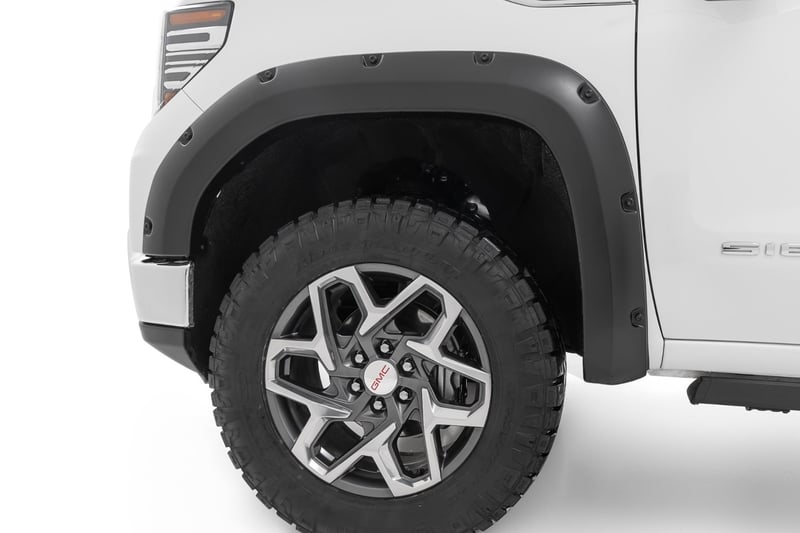 RC Pocket Fender Flares | GPA Dark Slate | GMC Sierra 1500 2WD/4WD (2019-2026) (manufacturer page)